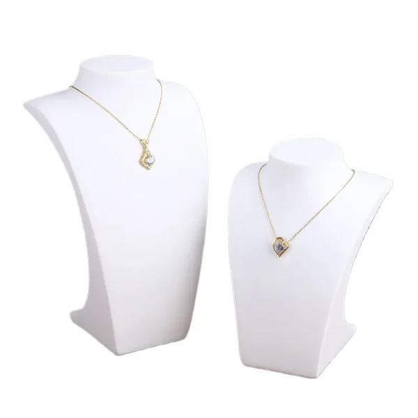 Acrylic-based Resin Portrait Model Necklace Stand Hanging Pendant Stand Jewelry Props Display Stand - Image 3