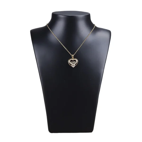 Acrylic-based Resin Portrait Model Necklace Stand Hanging Pendant Stand Jewelry Props Display Stand - Image 4