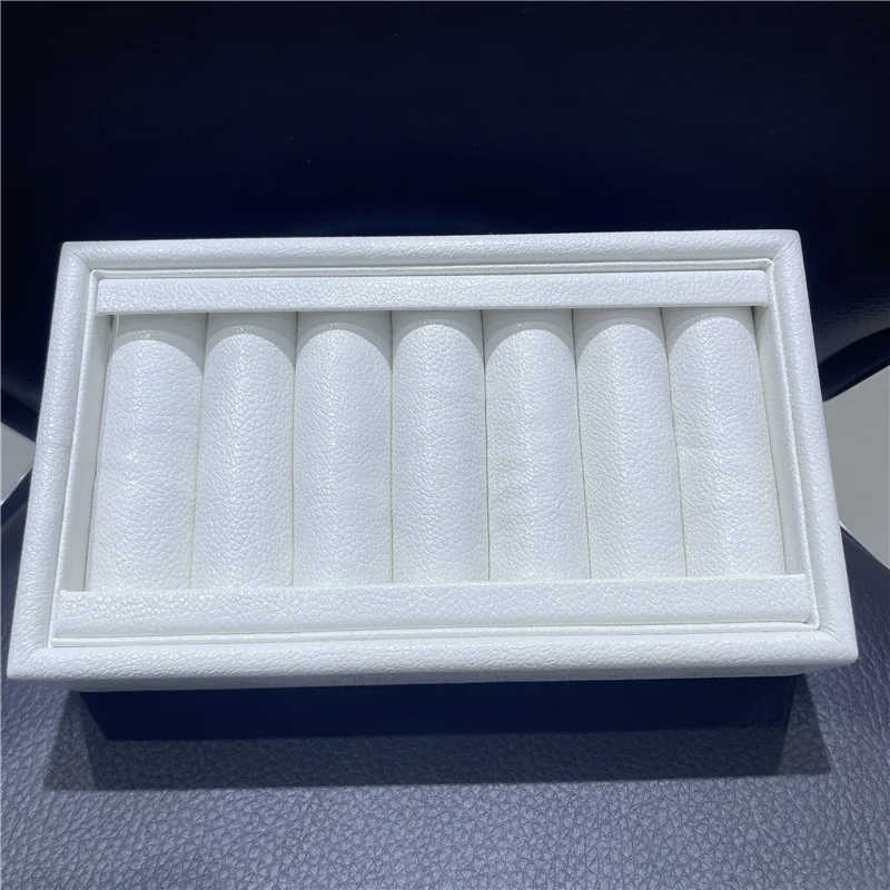 Customized PU Leather Rings Ear Studs Jewelry Display Tray - Image 6
