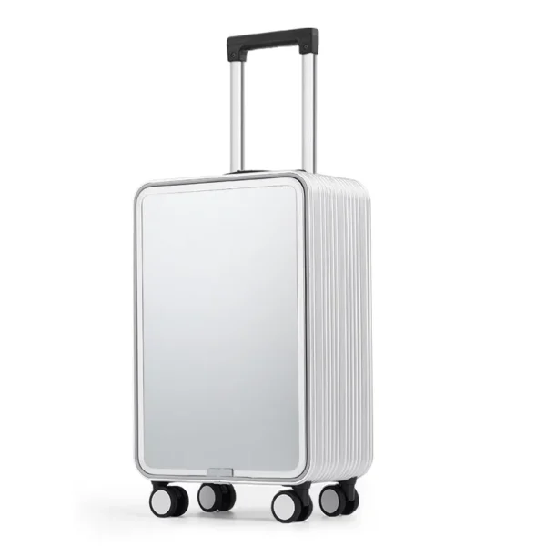 Professional Jewelry Display Case with Wheels Trolley Case Carry Jewelry Storage Case Black - Image 4