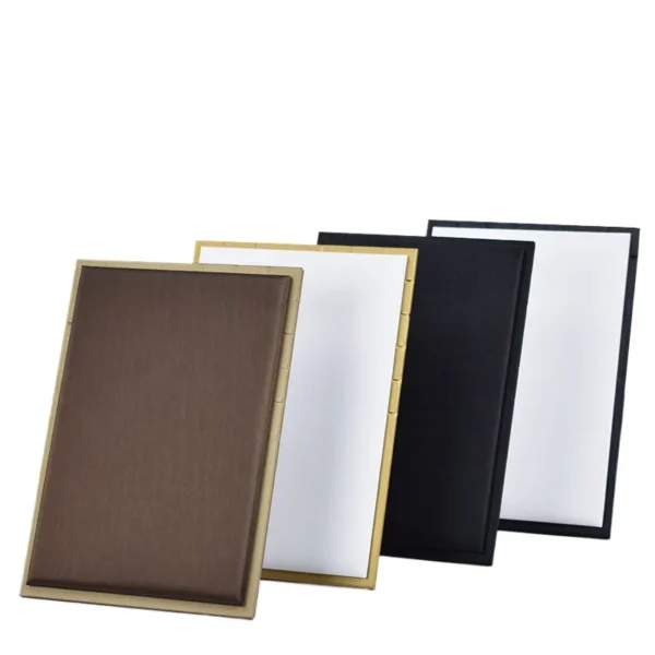 PU Leather Necklace Pendant Show Shelf Jewelry Rack Hanging Ornaments Storage Shelf Jewelry Store Display Stand - Image 2