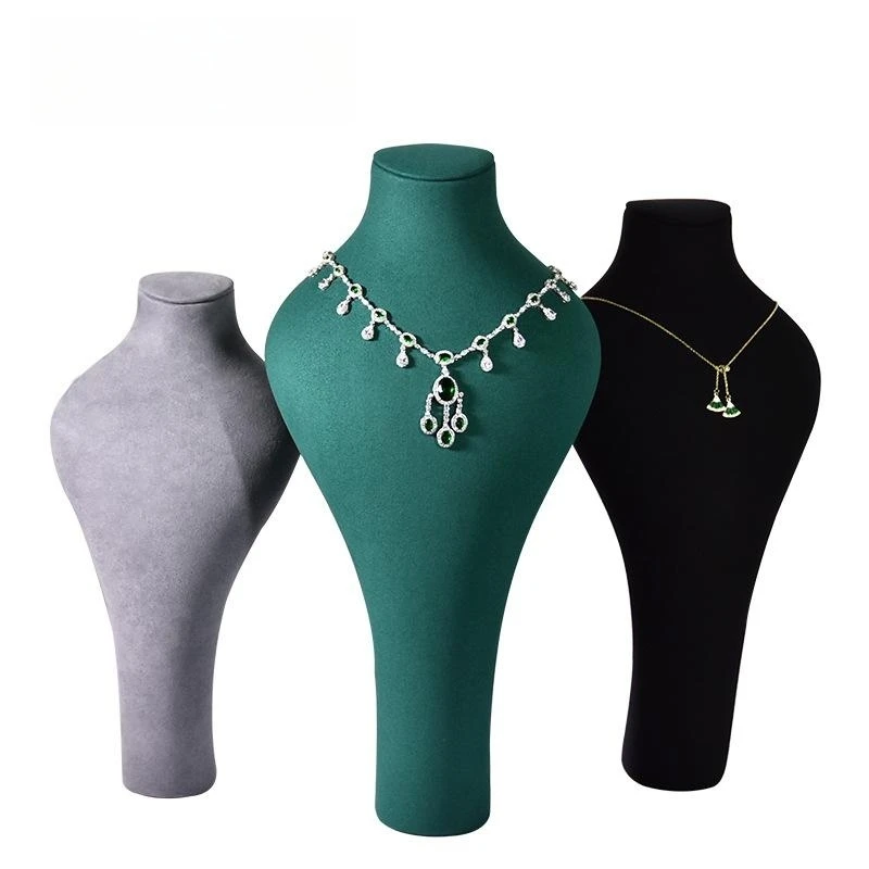 Wholesale Jewelry Props High-end Bust Display Portrait Jewelry Display Stands Necklace Display Stand - Image 3