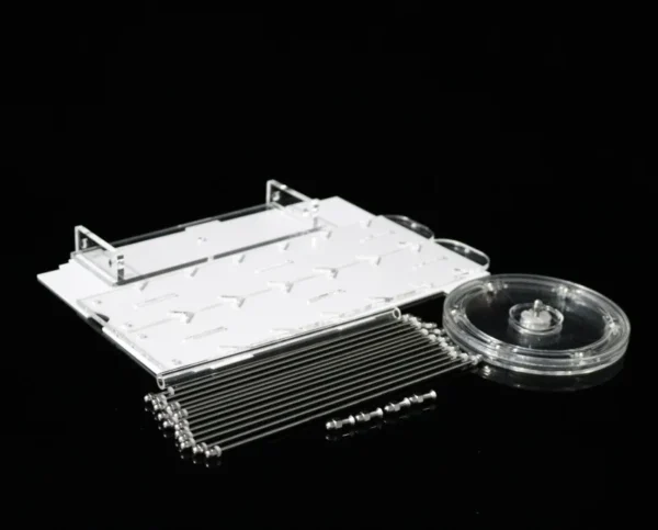 Rotating Multi-Layer Multifunctional Acrylic Jewelry Display Stand Earrings Eardrop Necklace Pendant Show Shelf - Image 3