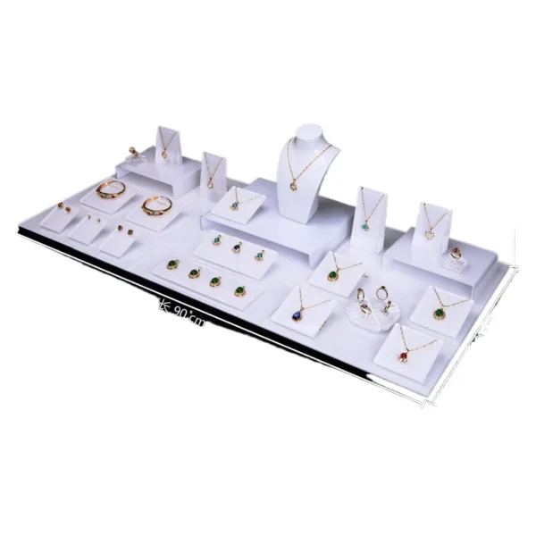 Acrylic Transparent Earrings Display Stand Jewelry Counter Shooting Props Earring Holder - Image 3