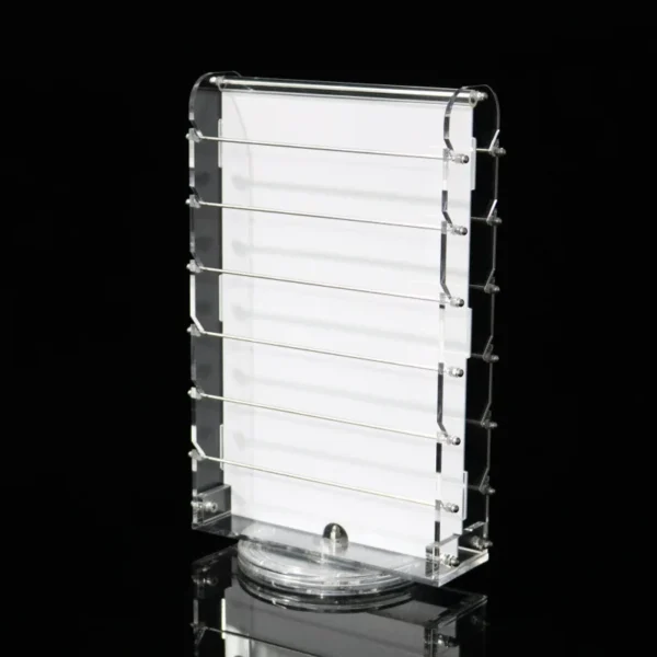 Rotating Multi-Layer Multifunctional Acrylic Jewelry Display Stand Earrings Eardrop Necklace Pendant Show Shelf - Image 5