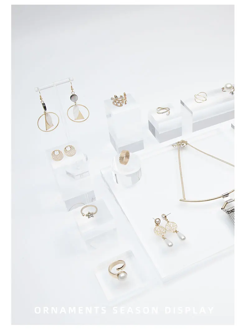 Plastic Jewelry Bracelet Display Holder Bangle Organizer Rack Acrylic Bracelet Display Collar Stand Holder - Image 6