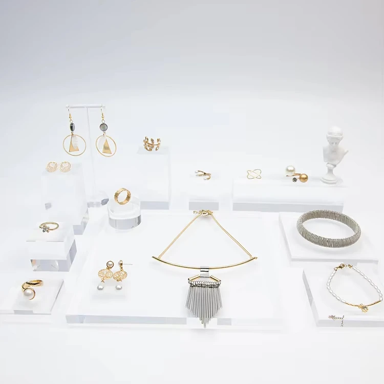 Plastic Jewelry Bracelet Display Holder Bangle Organizer Rack Acrylic Bracelet Display Collar Stand Holder - Image 3