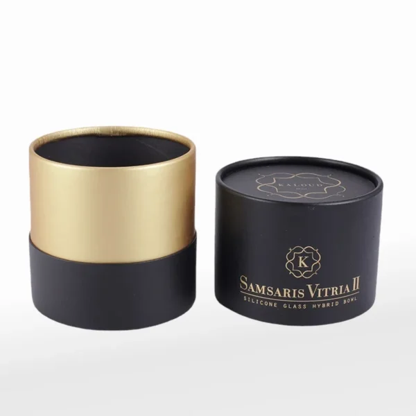 Custom Round Lipstick Cardboard Gift Box for Cosmetic Skin Care Packaging Durable Paper Boxes - Image 3