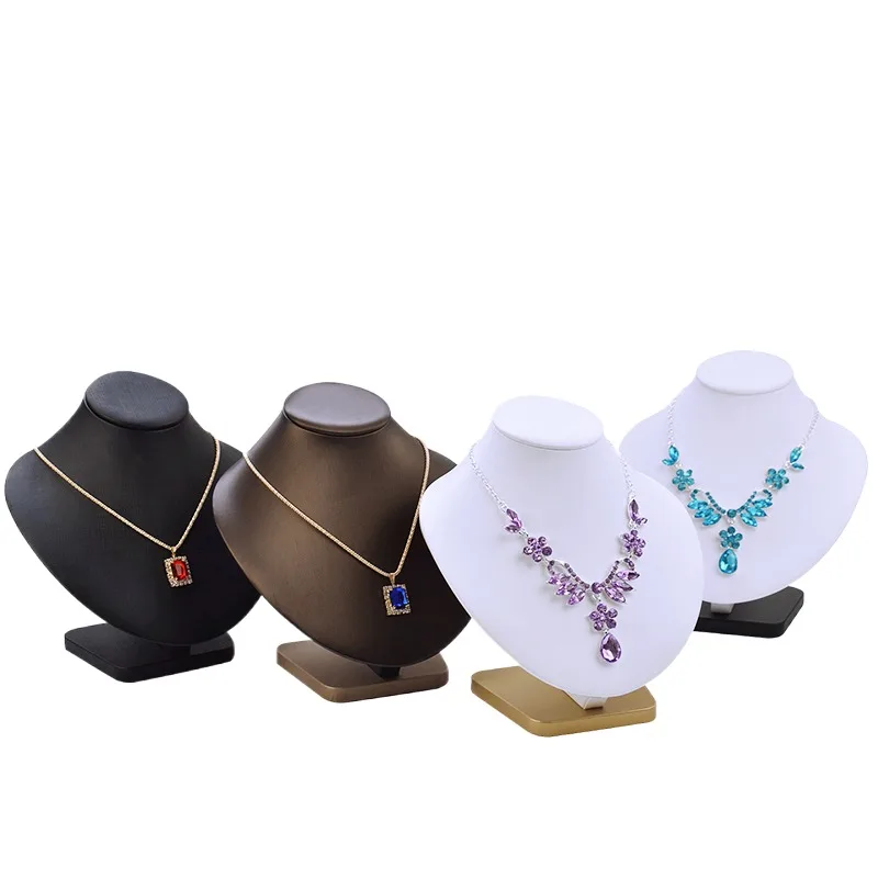 Necklace Stand Portrait Neck Jewelry Model Stand Neck Mold Jewelry Display Stand