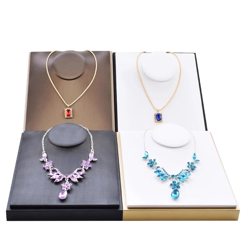 Necklace Stand Portrait Neck Jewelry Model Stand Neck Mold Jewelry Display Stand - Image 4