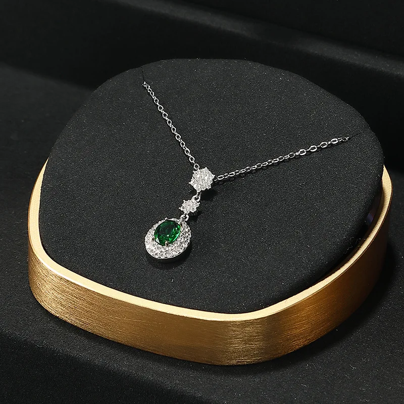 Black Metal Microfiber Jewelry Display Tray Necklace Bracelet Ring Display Rack Suit - Image 3