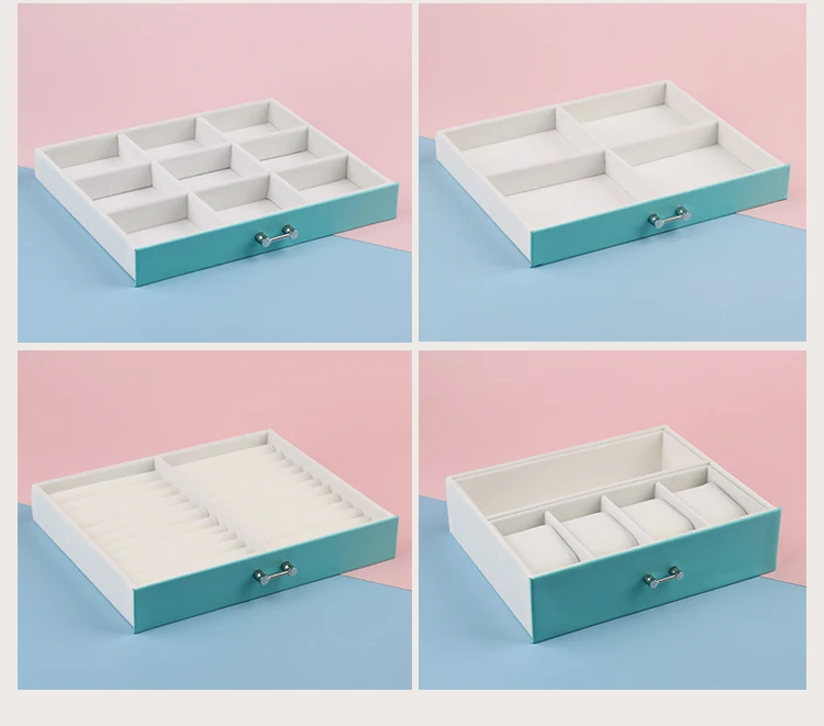 Large Capacity Ten Layer Jewelry Box European Jewelry Box Necklace Watch Earrings Drawer Jewelry Storage Box - Image 6