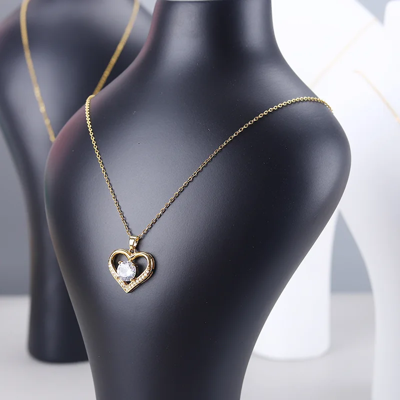 Resin Portrait Model Jewelry Display Stand Hanging Necklace Stand Jewelry Stand - Image 4