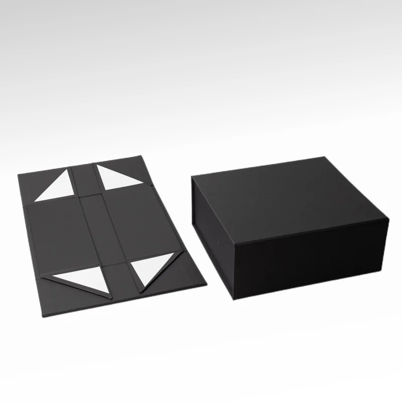 Customized Luxury Large Black Cardboard Garment Clothing Packaging Paper Box - Image 6