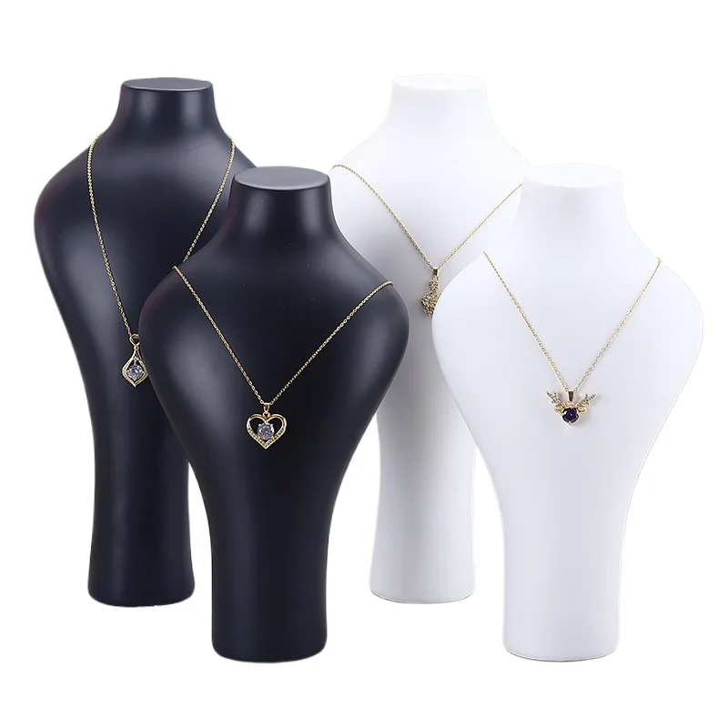Resin Portrait Model Jewelry Display Stand Hanging Necklace Stand Jewelry Stand