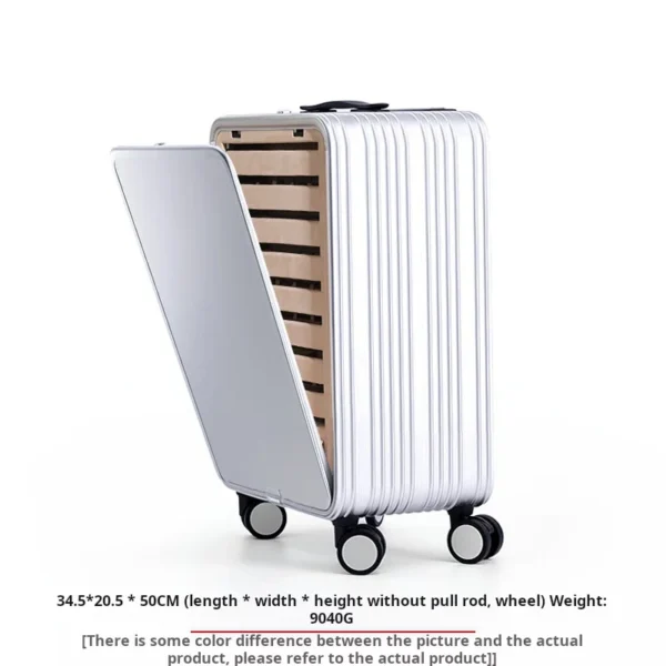 Professional Jewelry Display Case with Wheels Trolley Case Carry Jewelry Storage Case Black - Image 5