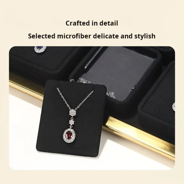 Wholesale Microfiber Metal Display Racks Holder Earings Jewelry Display Stand for Jewelry Shop - Image 5