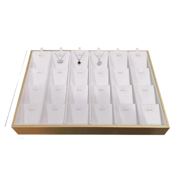 Pendant Grid Storage Tray Jewelry Display Stand Pendant Display Plate Pendant Display Props - Image 2
