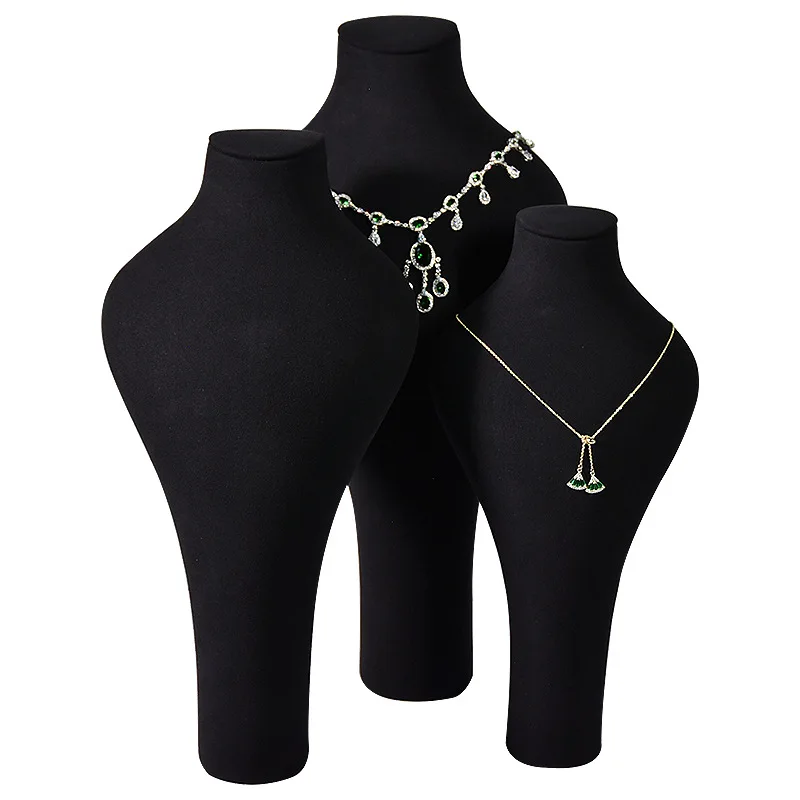 Wholesale Jewelry Props High-end Bust Display Portrait Jewelry Display Stands Necklace Display Stand - Image 4
