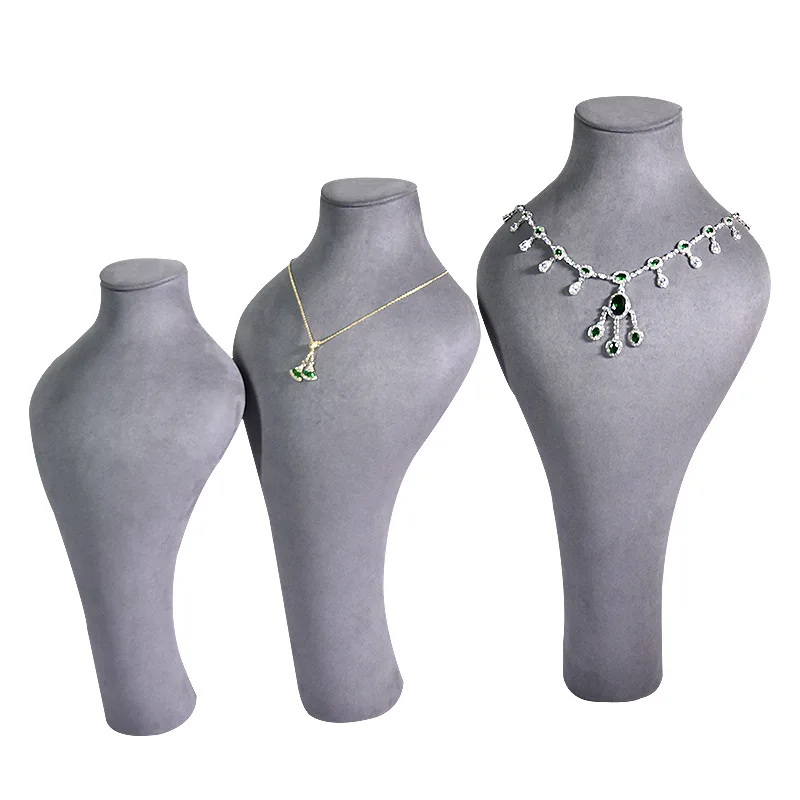 Wholesale Jewelry Props High-end Bust Display Portrait Jewelry Display Stands Necklace Display Stand - Image 5