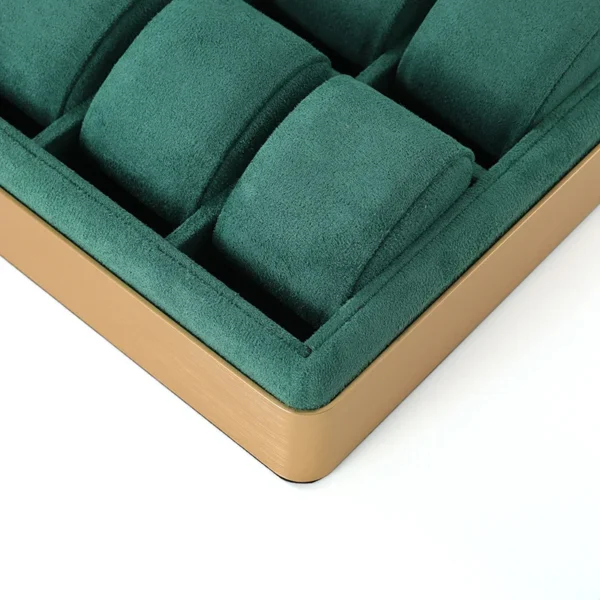 High-end Multi-card Velvet Watch Storage Box Display Tray Display Props Suitable for Watches - Image 4