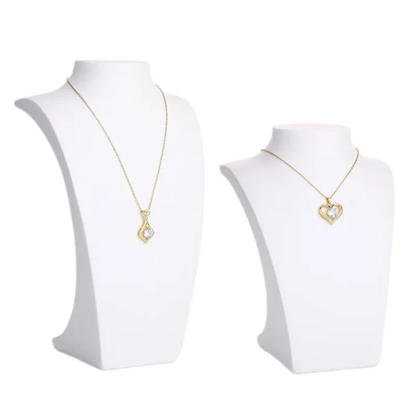 Acrylic-based Resin Portrait Model Necklace Stand Hanging Pendant Stand Jewelry Props Display Stand